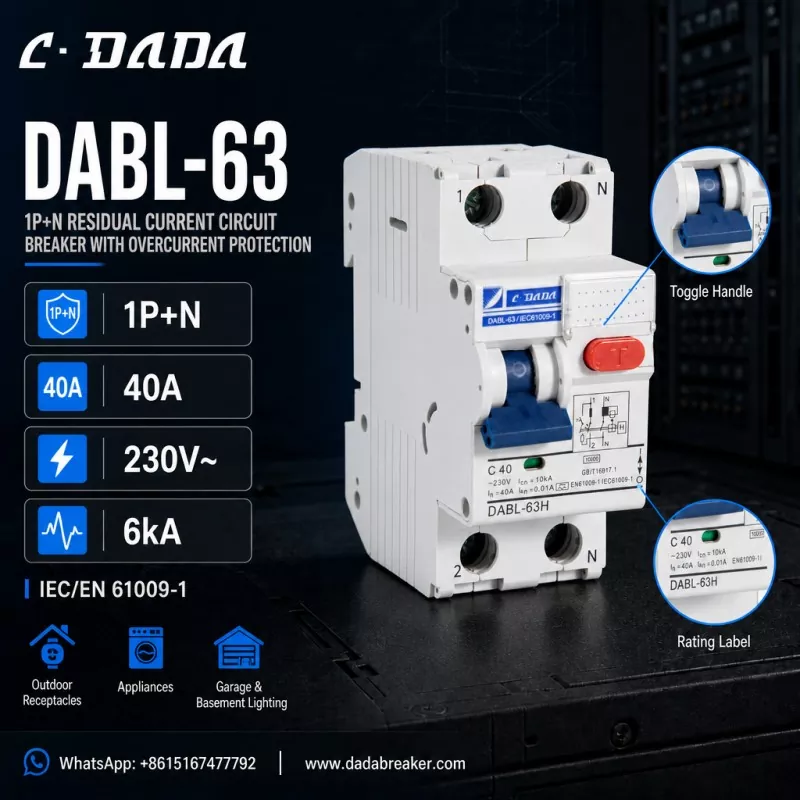 Tataiso e Sebetsang bakeng sa Li-Circuit Breaker tsa Residual Current tse nang le Tšireletso e Fetang Hajoale