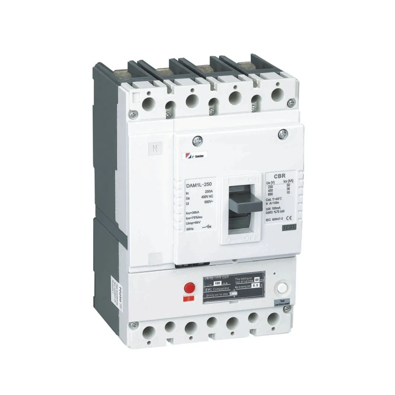 Mofuta oa AC Circuit Breaker e nang le Ts'ebetso ea Residual Current